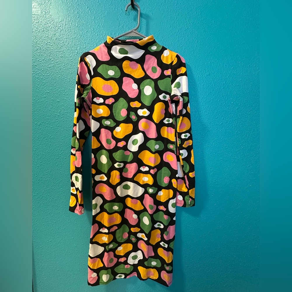 NOOWORKS XS Eggs DEMI dress - column dress, long sleeves, mid calf